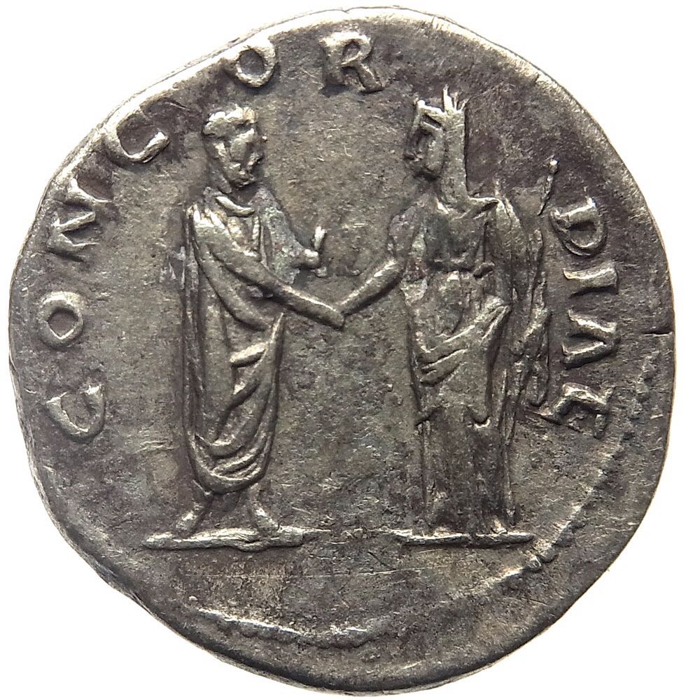 Faustina major Denar  coin collectible - Main Image 2