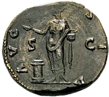 Faustina Major Sesterz  coin collectible - Main Image 2