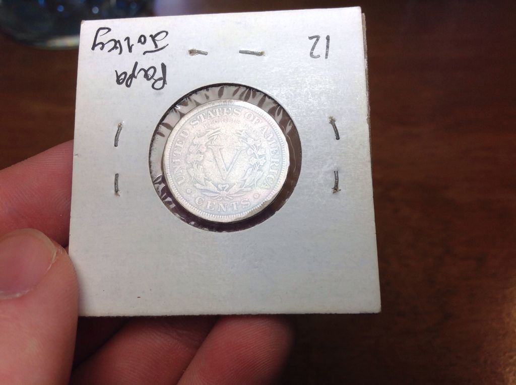 1911 Barber Head Nickel  coin collectible - Main Image 2