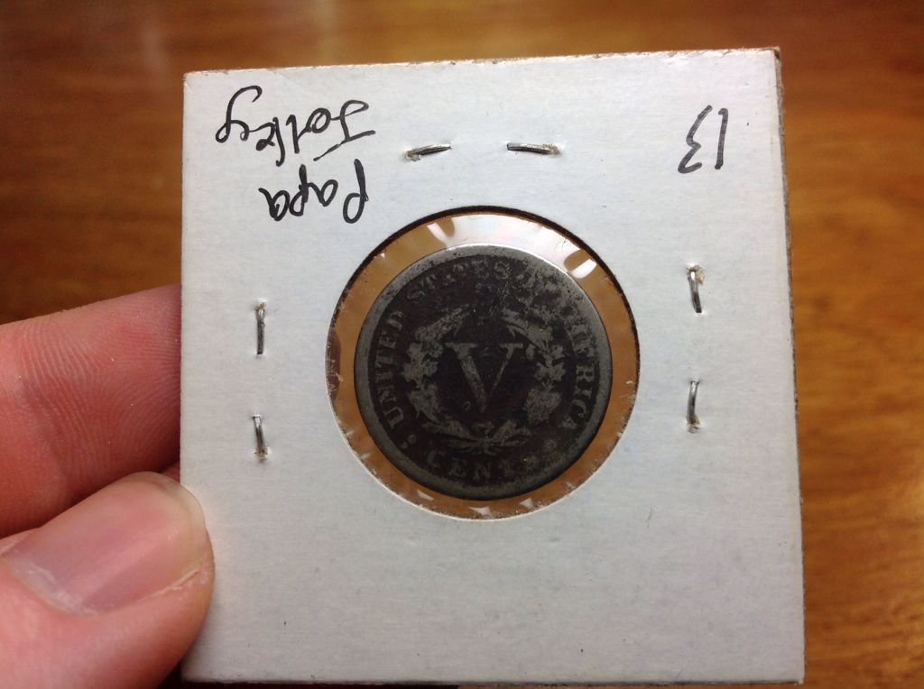 1912 Barber Head Nickel  coin collectible - Main Image 2