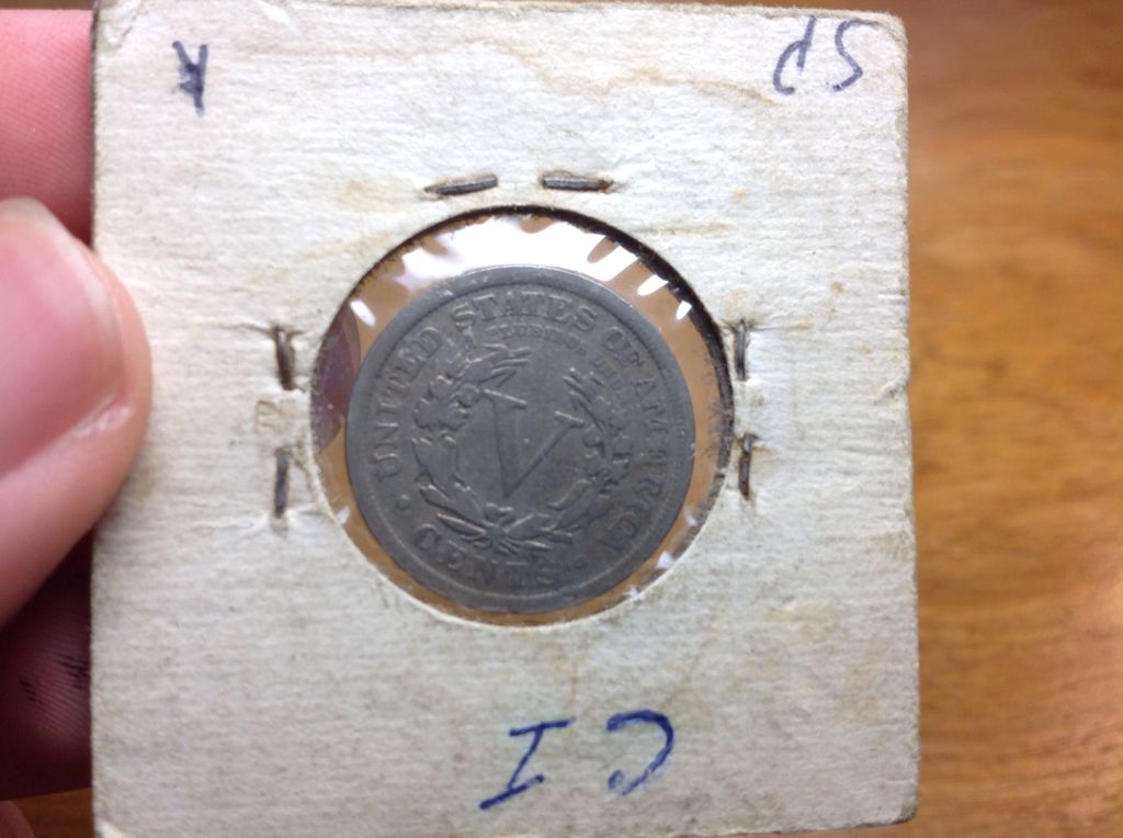 1910 Barber Head Nickel  coin collectible - Main Image 2