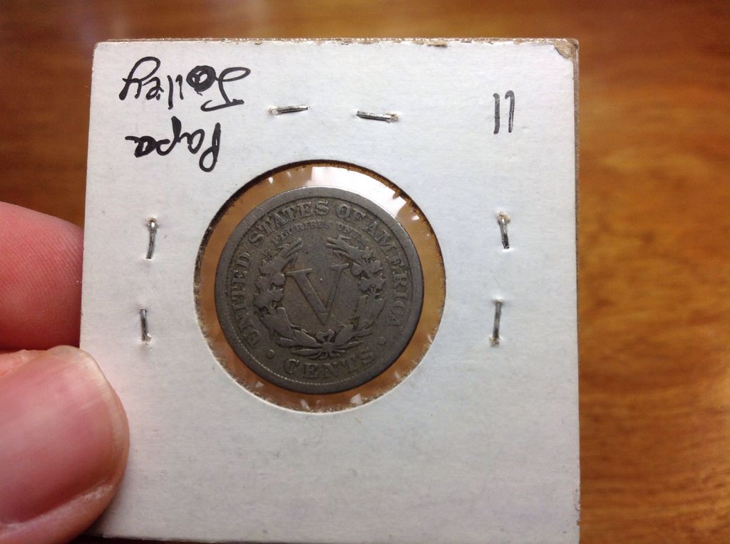 1911 Barber Head Nickel  coin collectible - Main Image 2