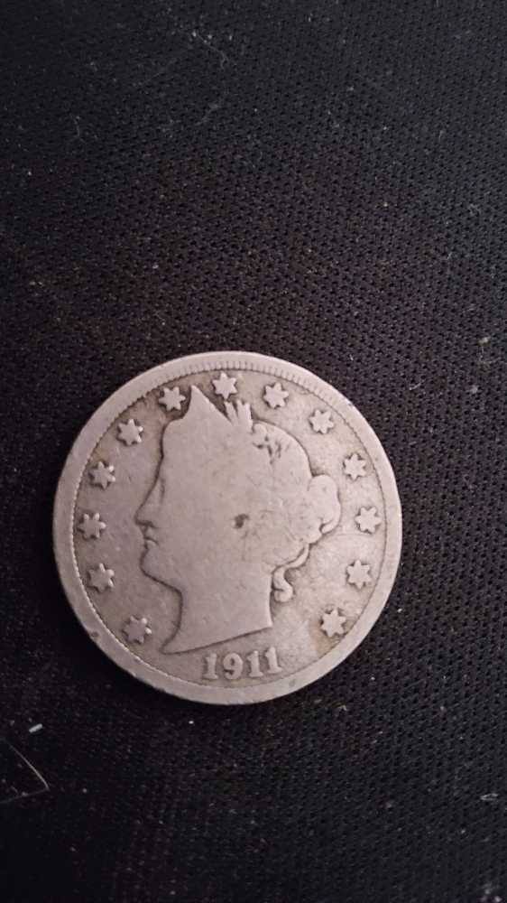 1911 Barber Head Nickel  coin collectible - Main Image 3