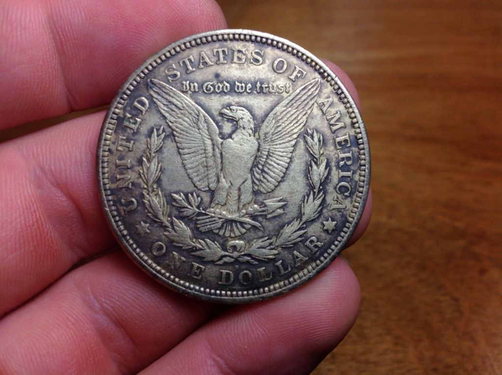 Morgan Silver Dollar 1921(D) coin collectible - Main Image 2