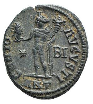 Maximian Follis  coin collectible - Main Image 2