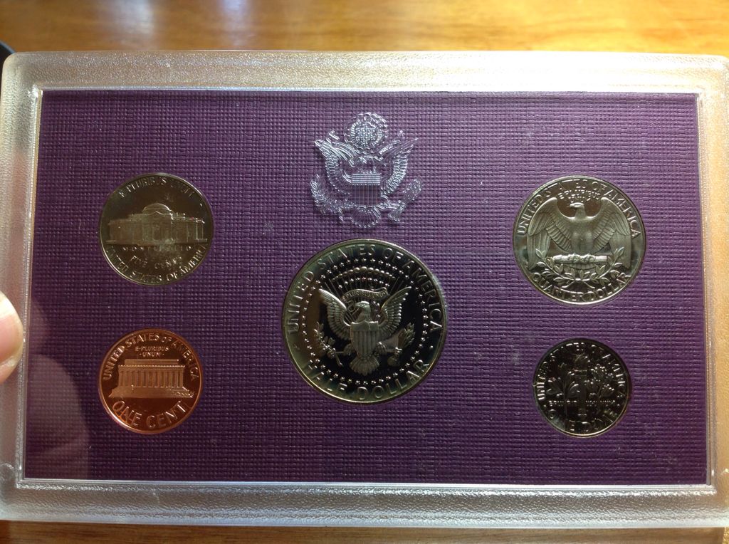 Standard 1989-S US Mint Proof Set  coin collectible - Main Image 2