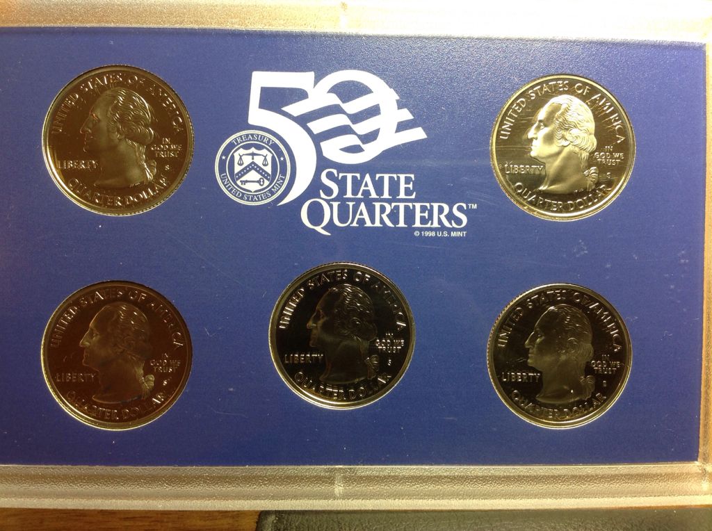 US Mint 2000 Proof Quarters Set   coin collectible - Main Image 2