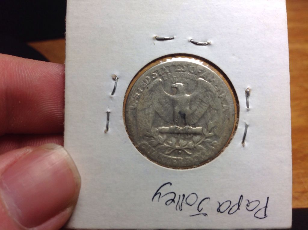 1950 -1959 Washington Quarter  coin collectible - Main Image 2