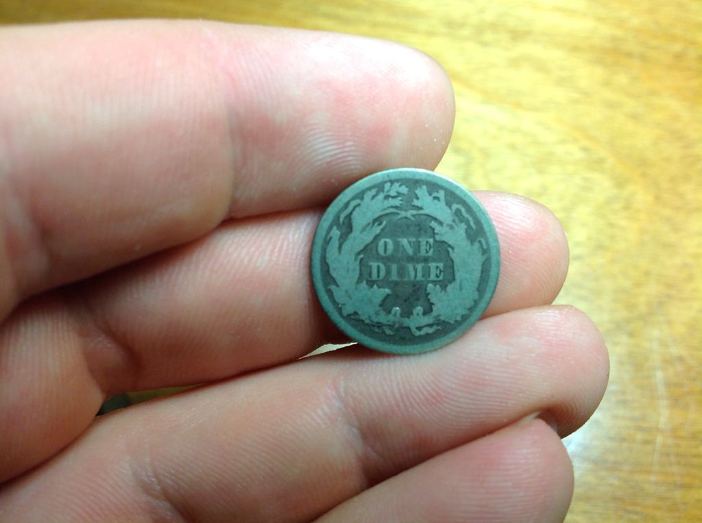 Seated Liberty Dime 1875  coin collectible - Main Image 2