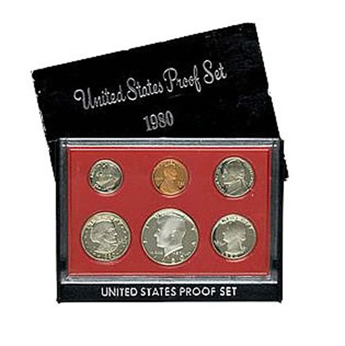 1980-S United States Proof Set  coin collectible - Main Image 2