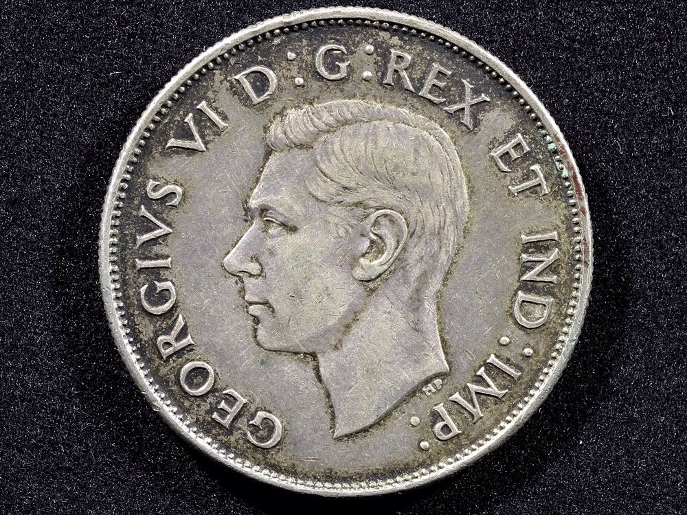 1945 Canadian Nickel  coin collectible - Main Image 2