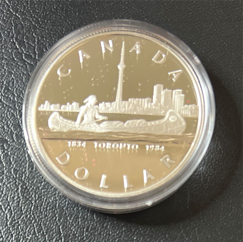 1984 Royal Canadian Mint Dollar  coin collectible - Main Image 3