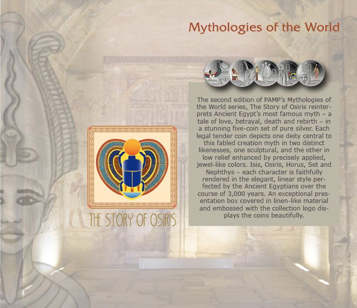 The Story Of Osiris Set  coin collectible - Main Image 2