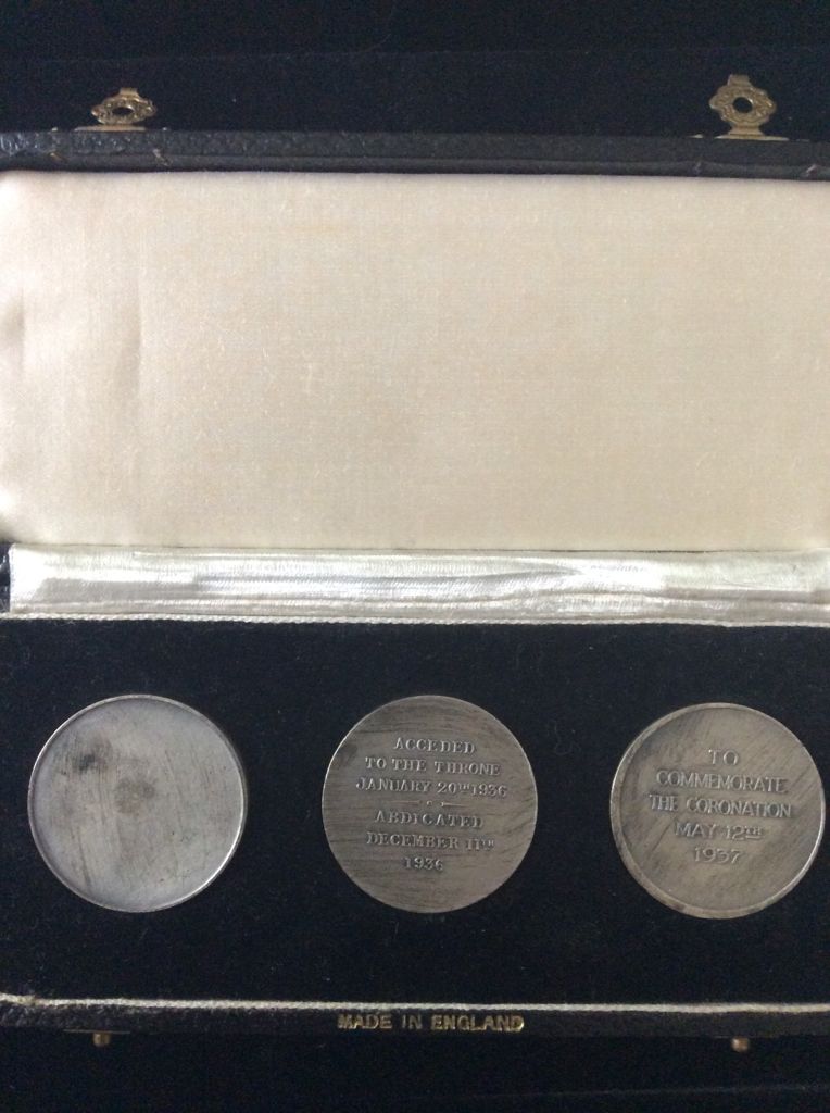 Year Of 3 Kings - Jubilee, Abdication & Coronation Medal Set  coin collectible - Main Image 2