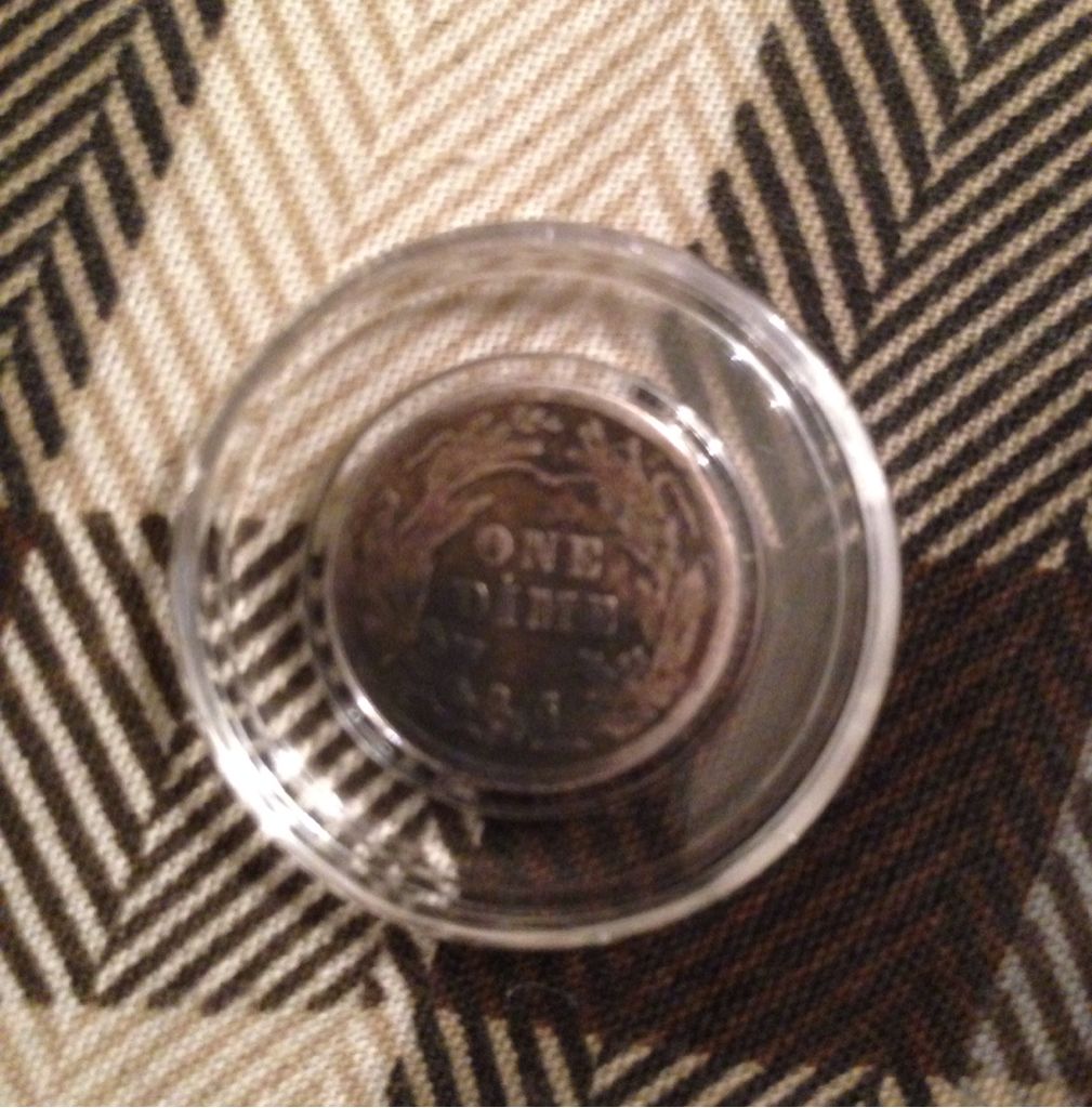 1912 Barber Dime-P  coin collectible - Main Image 2