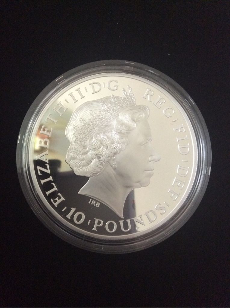 Britannia £10 Silver Proof - 5 Ounce  coin collectible - Main Image 2