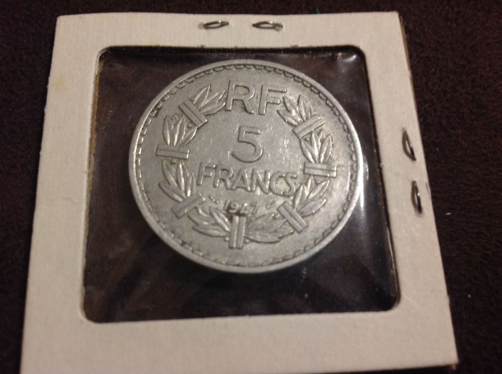 Francs  coin collectible - Main Image 2