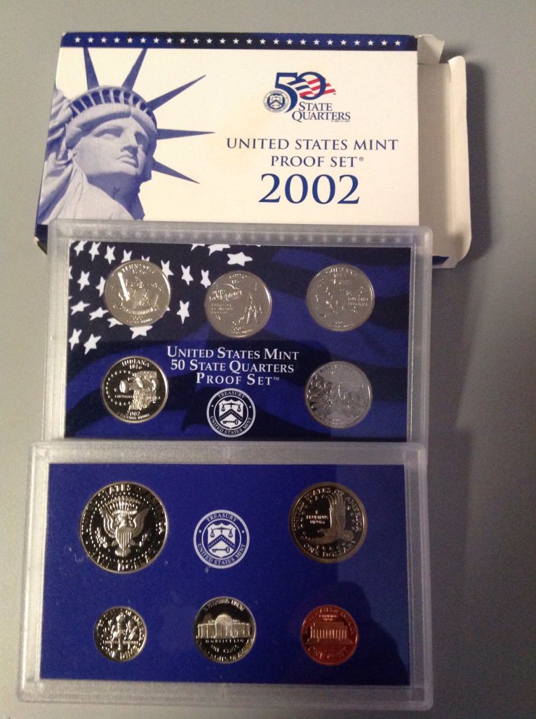 2002 USM Proof Set  coin collectible - Main Image 2