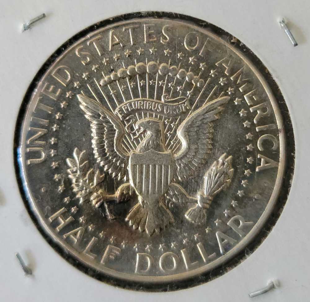 Kennedy Half Dollar 1968 D  coin collectible - Main Image 2