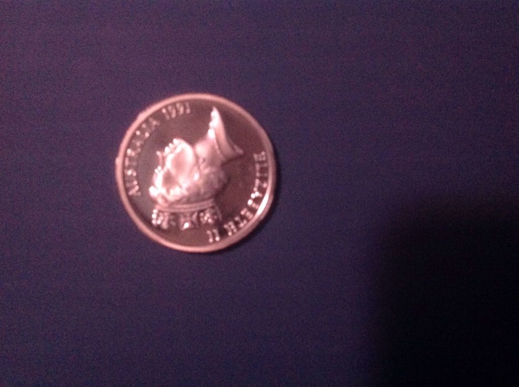 1991 Australian Proof $1  coin collectible - Main Image 2