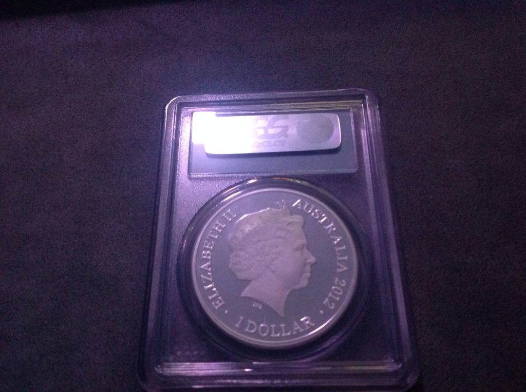 2012 1 Oz Dragon  coin collectible - Main Image 2