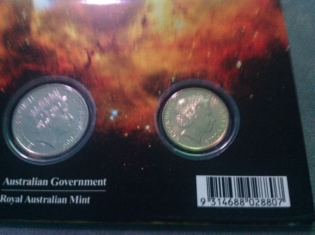2009 Internationat Year Of Astronmy $1/20c  coin collectible - Main Image 2