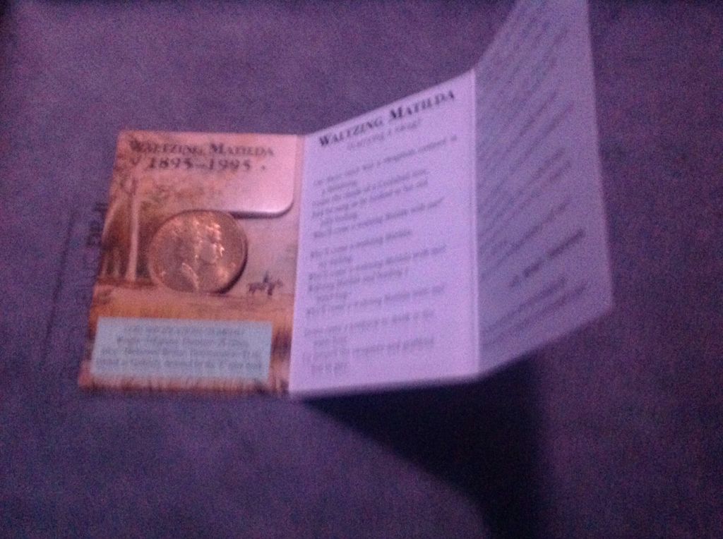 1995 Banjo Patterson $1  coin collectible - Main Image 2