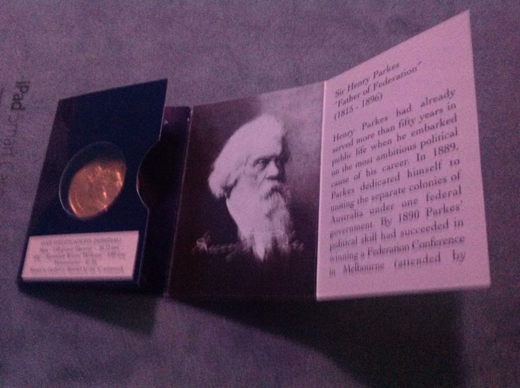 $1 1996 Henry Parkes  coin collectible - Main Image 2