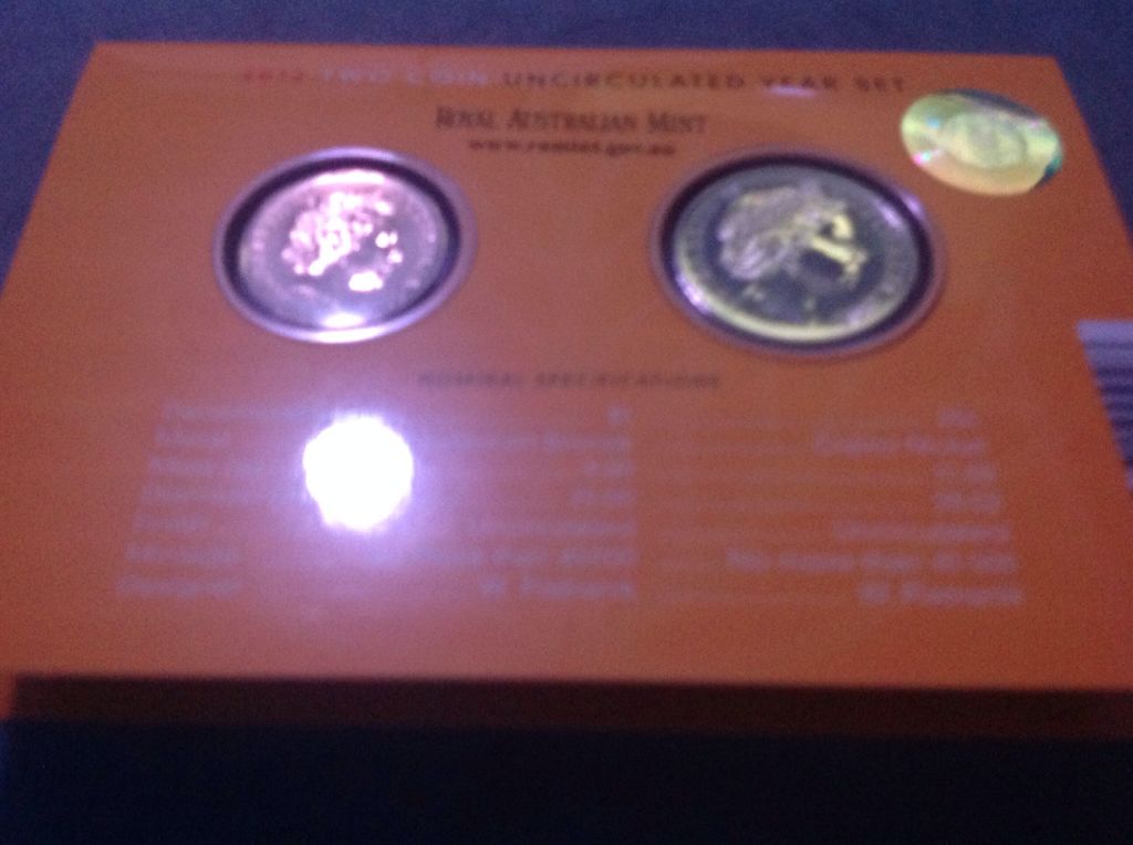 2012 Australian Wheat  coin collectible - Main Image 2