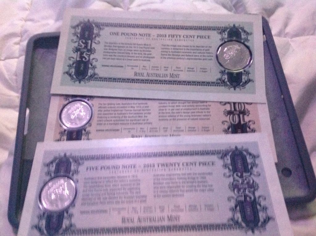 2013 Centenary Of Australian Bank Notes  coin collectible - Main Image 2