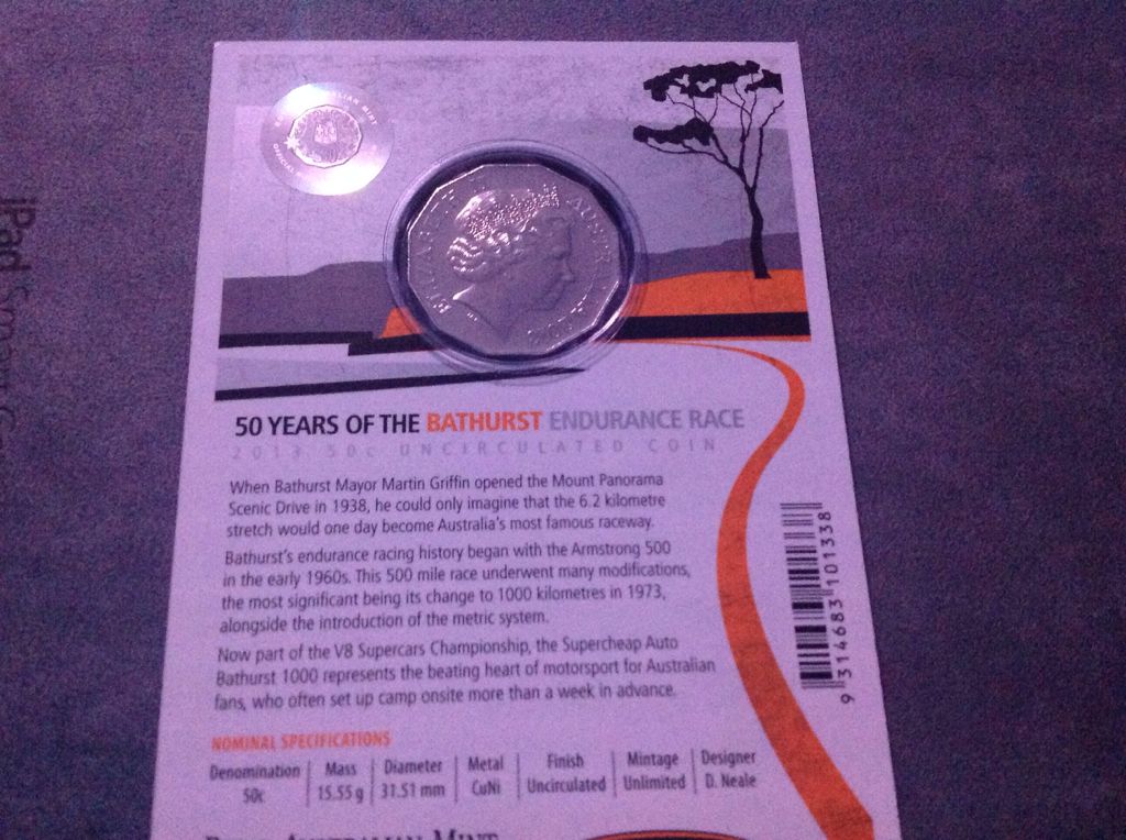 2013 50c  coin collectible - Main Image 2
