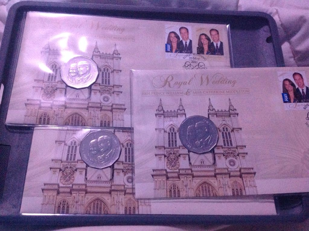 2011 Royal Wedding 50c  coin collectible - Main Image 1