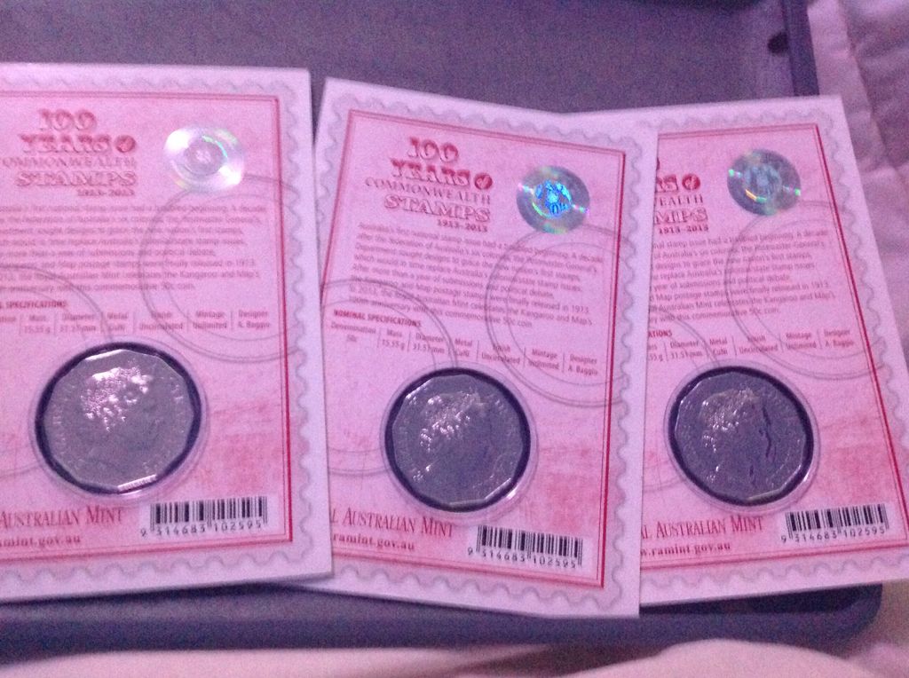 2013 100 Years Of Commonwealth Stamps  coin collectible - Main Image 2