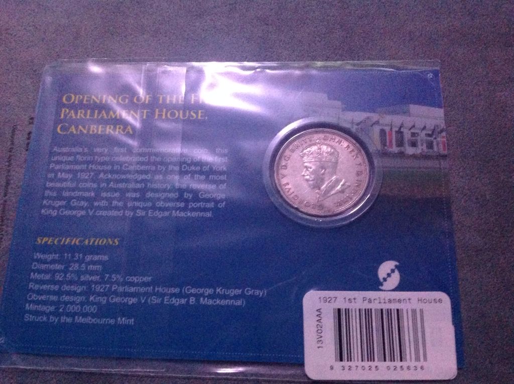 1927 Florin  coin collectible - Main Image 2