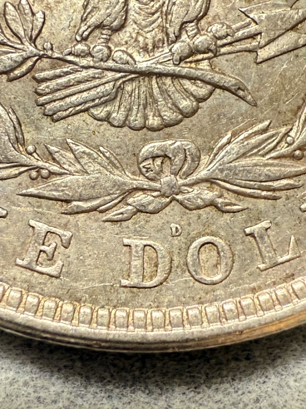 Morgan Silver Dollar 1921 D  coin collectible - Main Image 3
