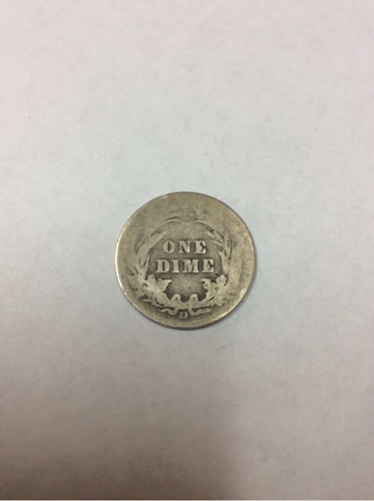 Barber Dime  coin collectible - Main Image 2