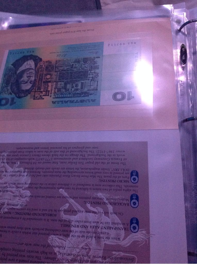 $10 First/ Last Australia Page 2  coin collectible - Main Image 2