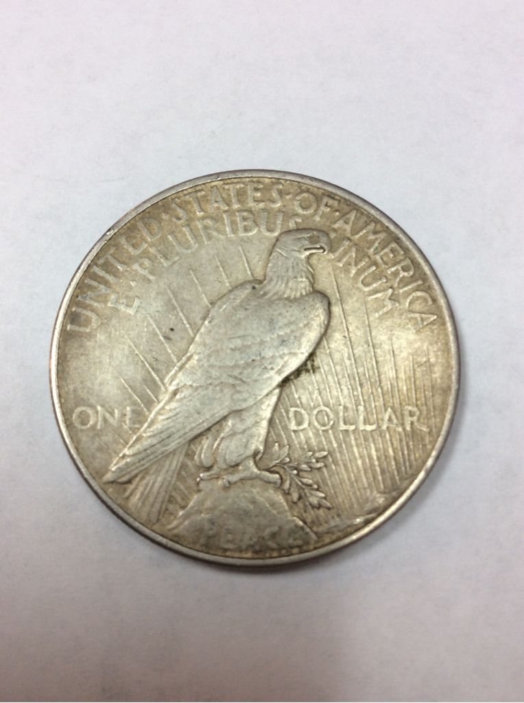 Peace Silver Dollar 1922 D  coin collectible - Main Image 2