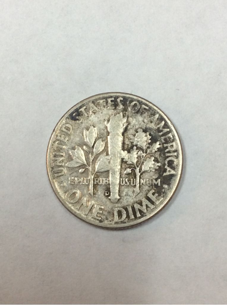Silver Roosevelt Dime  coin collectible - Main Image 2