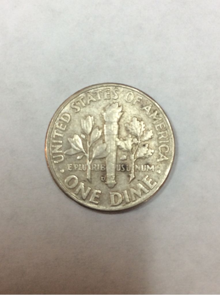 Silver Roosevelt Dime  coin collectible - Main Image 2