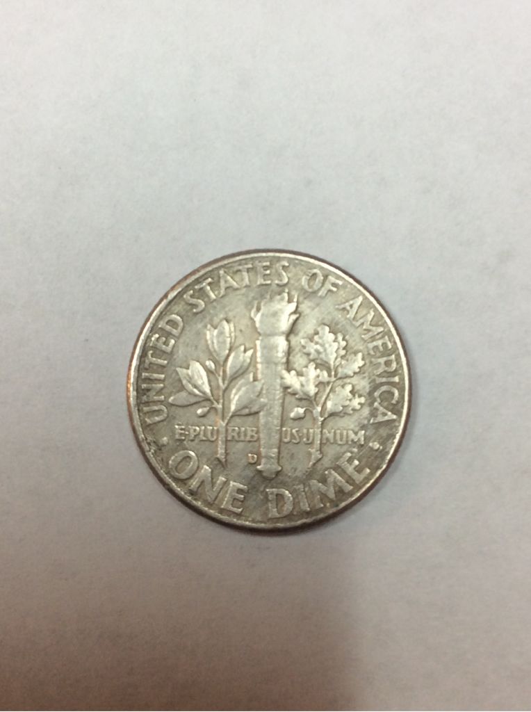 Silver Roosevelt Dime  coin collectible - Main Image 2