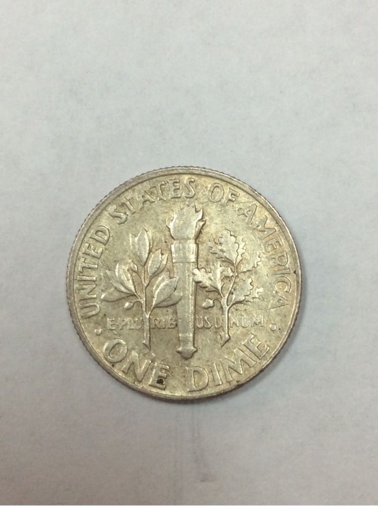 Silver Roosevelt Dime  coin collectible - Main Image 2