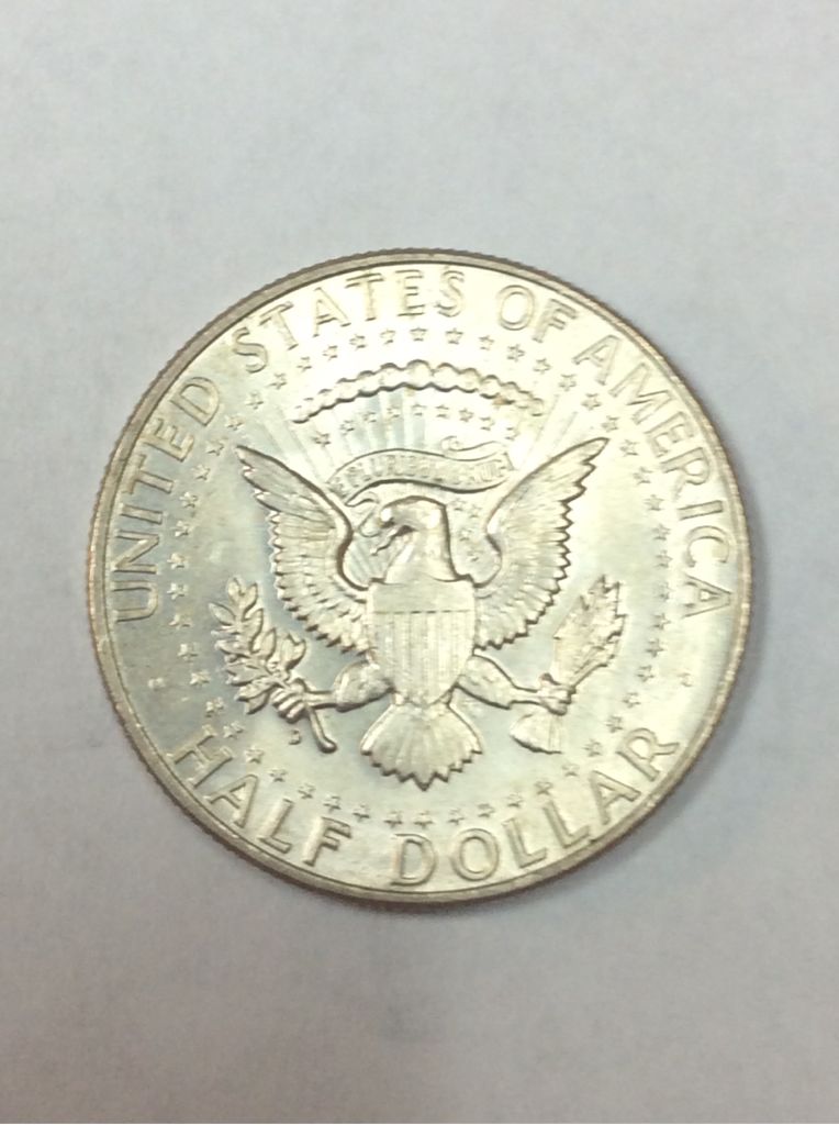 Silver Kennedy Half Dollar  coin collectible - Main Image 2