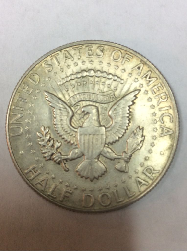 Kennedy Half Dollar 1968 D  coin collectible - Main Image 2