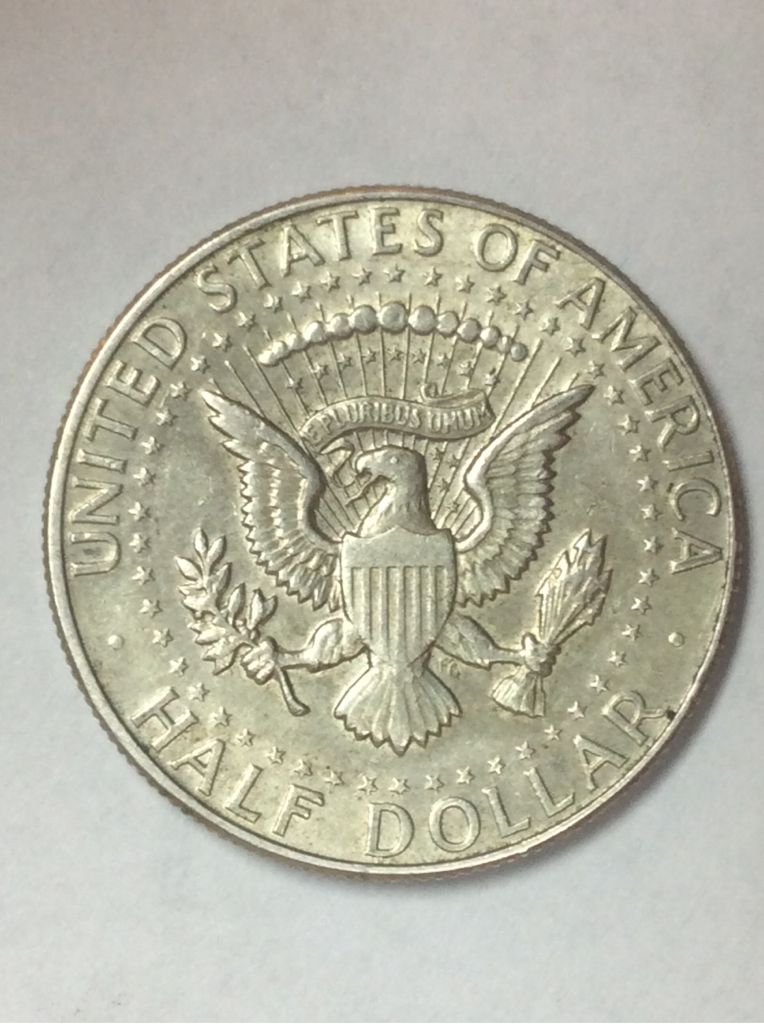 Kennedy Half Dollar 1968 D  coin collectible - Main Image 2