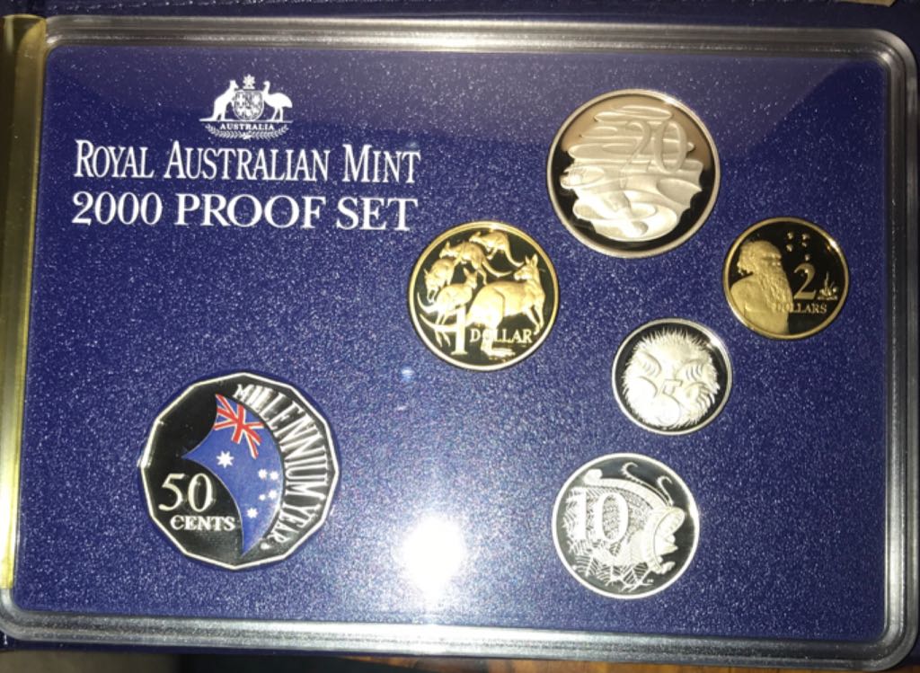 2000 Proof Set  coin collectible - Main Image 2