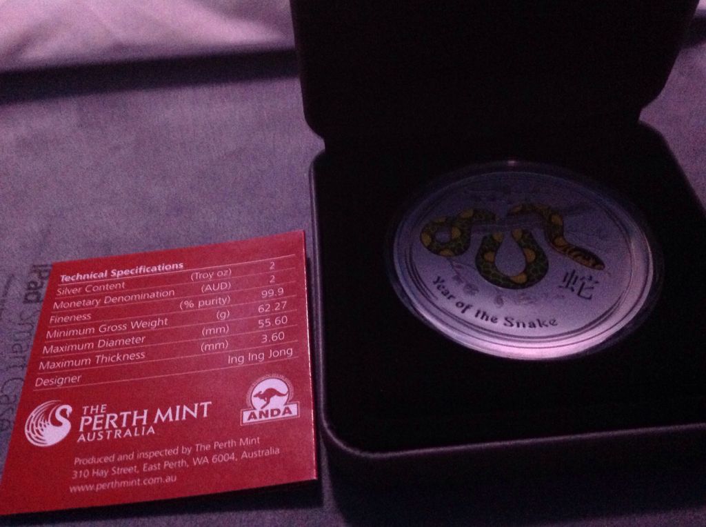 US Eagle Silver Bullion Colorised Pope Jean Paul II