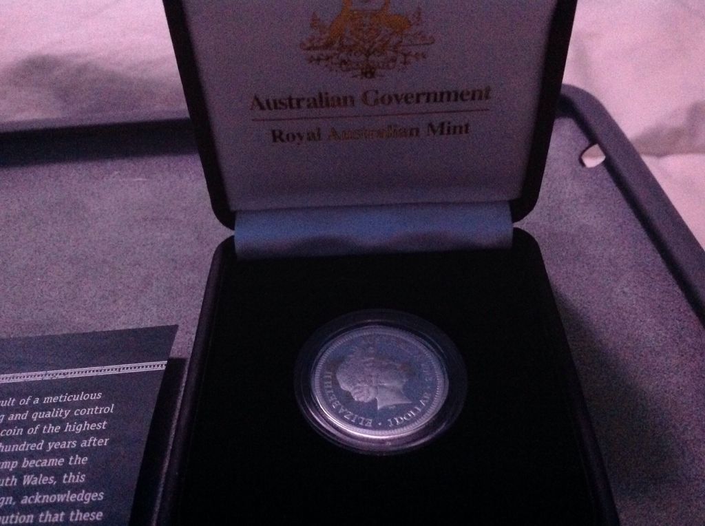 2013 Silver Holey $1  coin collectible - Main Image 2