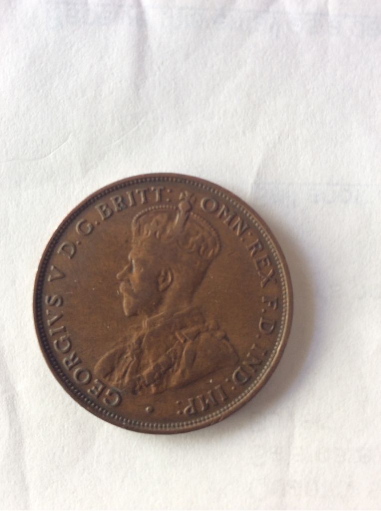 1932 Australian Penny  coin collectible - Main Image 2