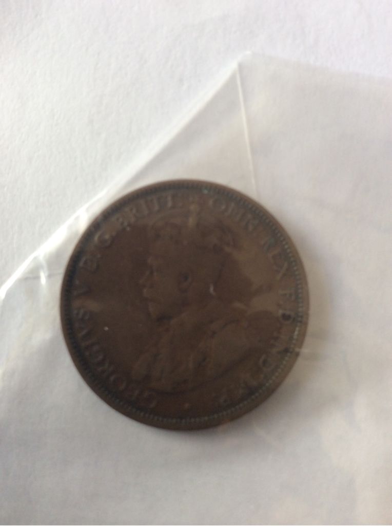 1916 Australian Half Penny  coin collectible - Main Image 2